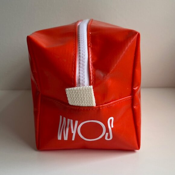 WYOS Water Resistant Toiletry Kit in Bright Orange - Picture 4 of 7
